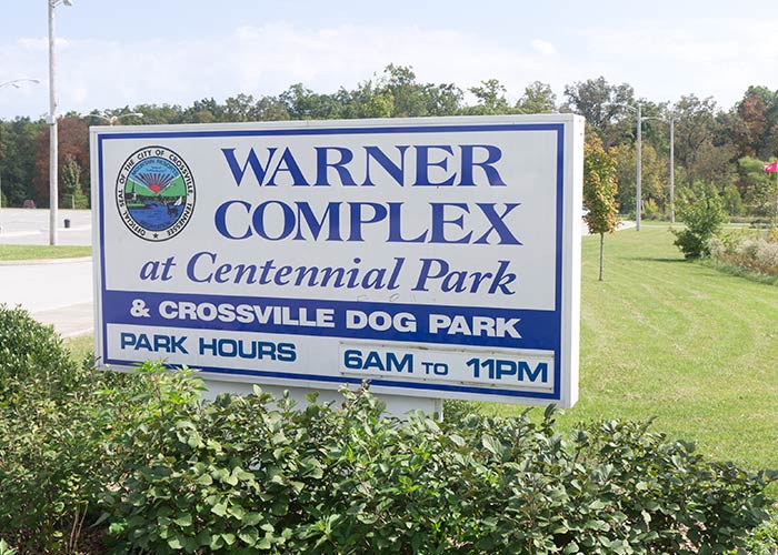 Warner Complex Sign